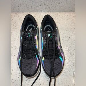 Ryka Women’s ReZorb Black/Purple/Reflective Running Shoes Size 7